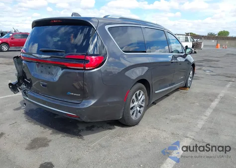 2021 Chrysler Pacifica Hybrid Pinnacle from USA, damaged, VIN 2C4RC1N77MR575315